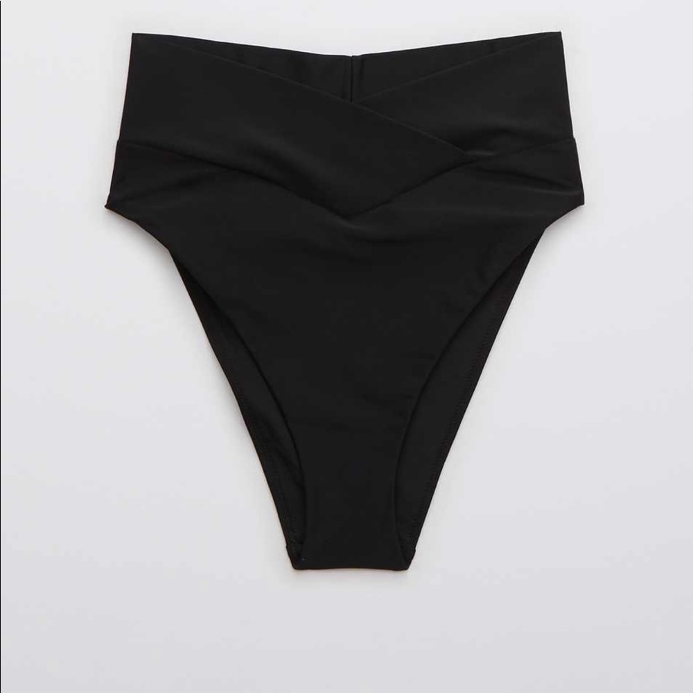 Aerie Crossover High Cut Cheeky Bikini Bottom XXL